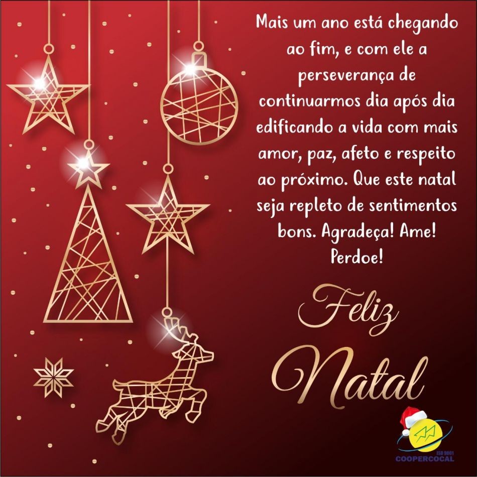 FELIZ NATAL E BOAS FESTAS! - Grupo JTavares – Blog